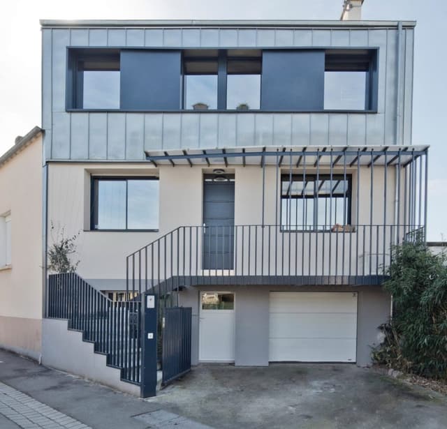 Surélévation et Extension sur Garage