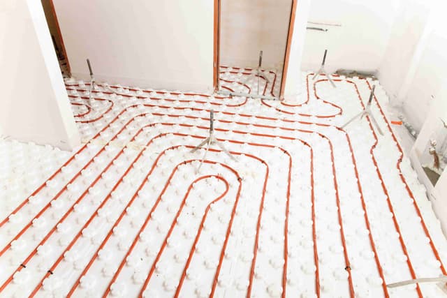 Installation de Plancher Chauffant